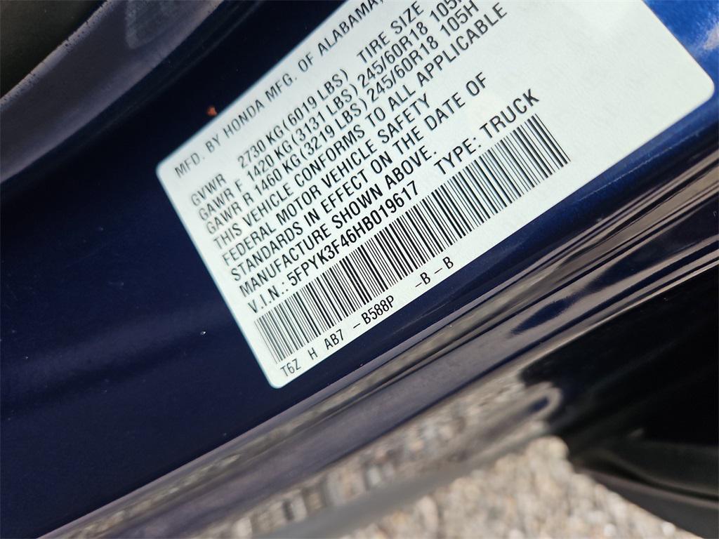 used 2017 Honda Ridgeline car, priced at $23,285