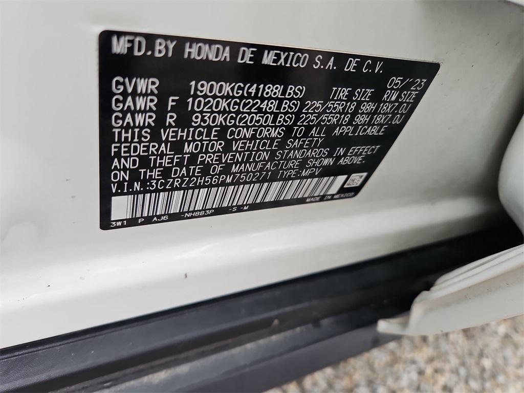 used 2023 Honda HR-V car, priced at $26,982