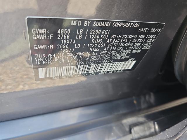 used 2020 Subaru Outback car, priced at $25,787