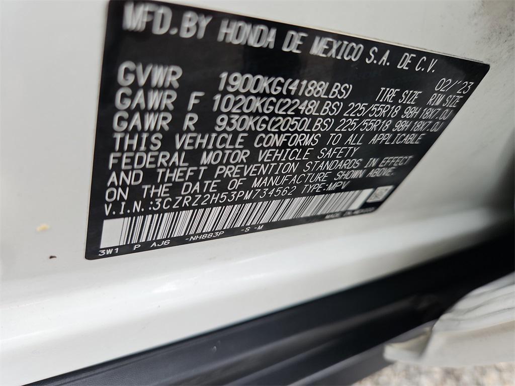 used 2023 Honda HR-V car, priced at $25,587