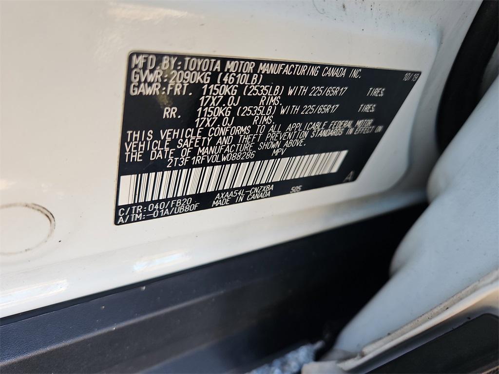 used 2020 Toyota RAV4 car, priced at $24,387