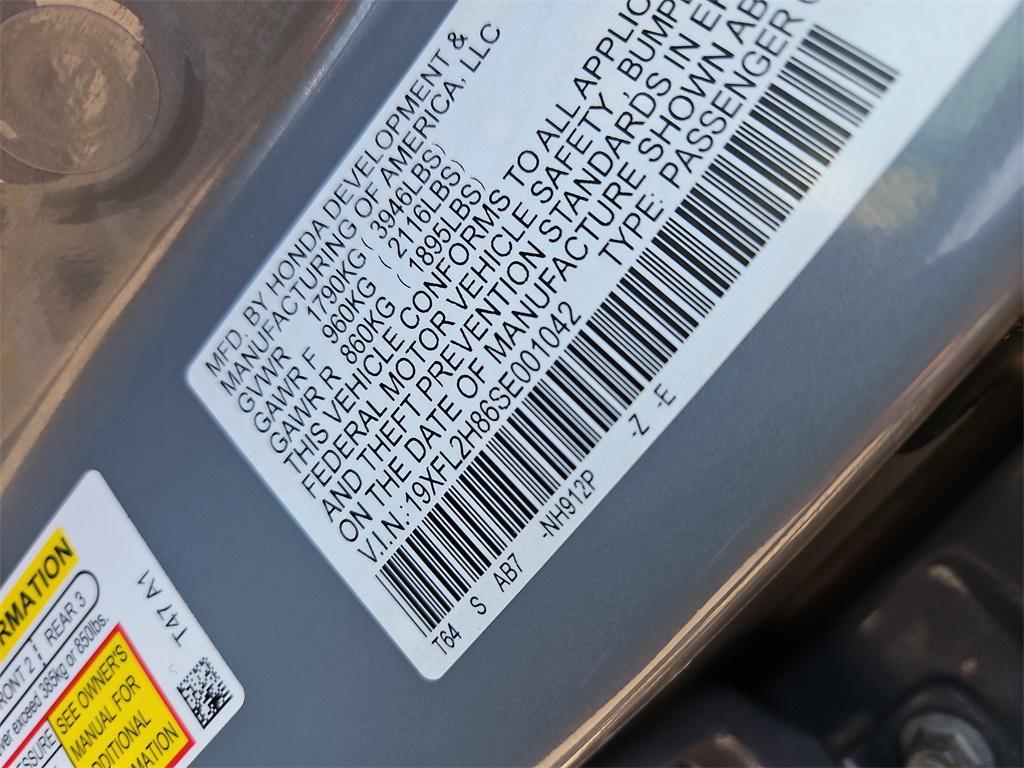 used 2025 Honda Civic car, priced at $26,587