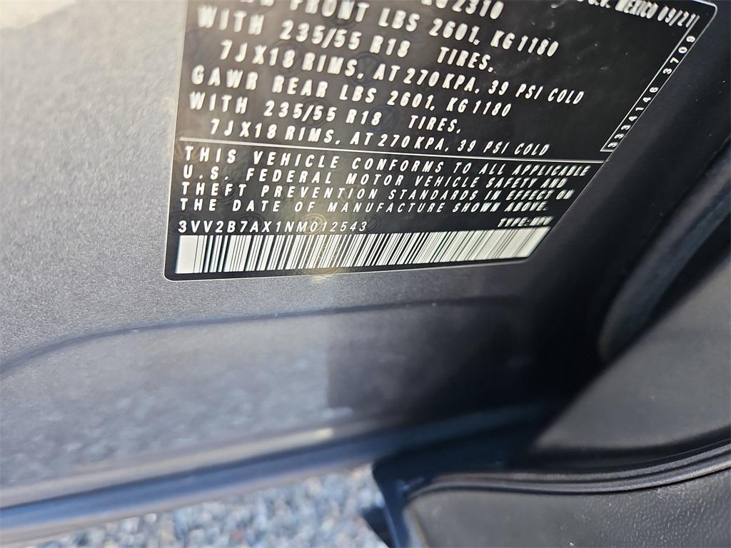 used 2022 Volkswagen Tiguan car, priced at $19,687