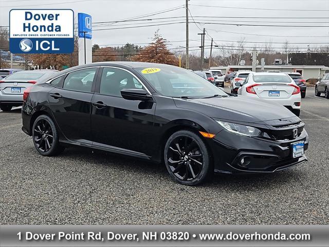 used 2019 Honda Civic car, priced at $18,987