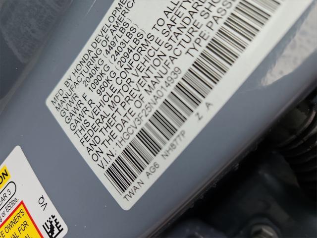 used 2022 Honda Accord Hybrid car, priced at $25,987