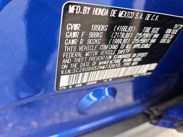 used 2022 Honda HR-V car