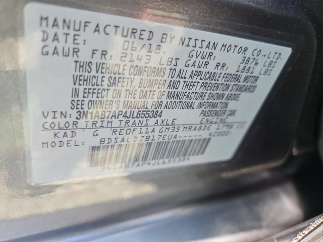 used 2018 Nissan Sentra car, priced at $11,787