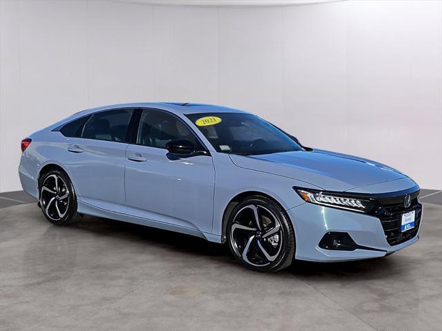 used 2021 Honda Accord car, priced at $25,987