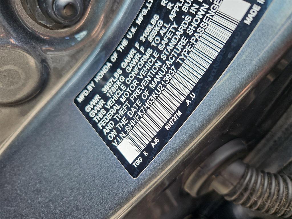 used 2019 Honda Civic car, priced at $20,998