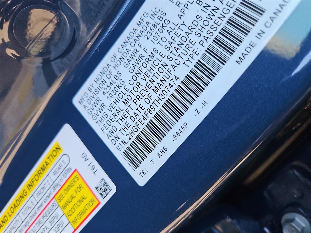 new 2026 Honda Civic Hybrid car, priced at $30,945
