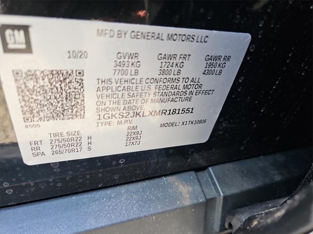 used 2021 GMC Yukon XL car, priced at $53,787