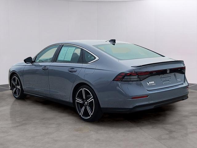 used 2023 Honda Accord Hybrid car, priced at $28,998