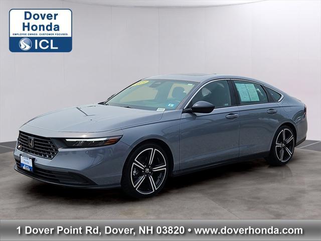 used 2023 Honda Accord Hybrid car, priced at $28,998