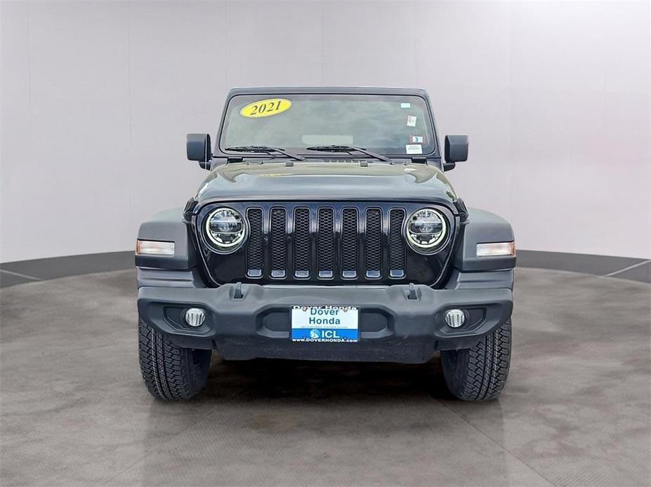 used 2021 Jeep Wrangler Unlimited car, priced at $34,604