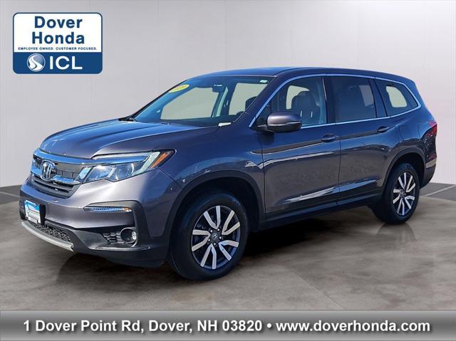 used 2021 Honda Pilot car, priced at $29,987