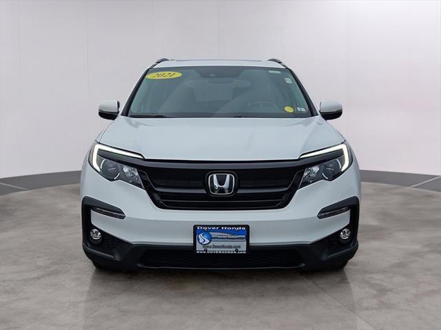 used 2021 Honda Pilot car, priced at $31,987