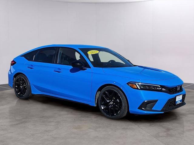 used 2022 Honda Civic car, priced at $23,887