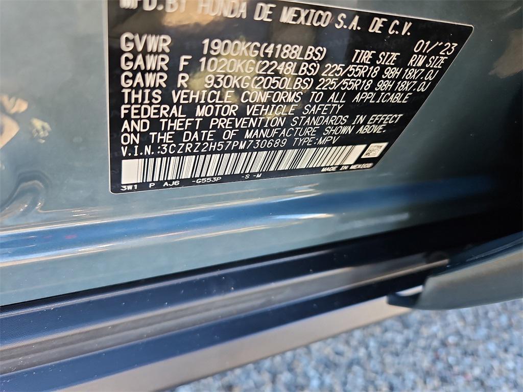 used 2023 Honda HR-V car, priced at $26,987