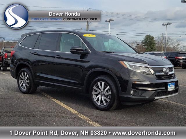 used 2021 Honda Pilot car, priced at $27,987