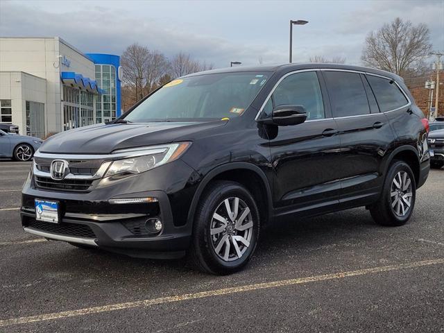 used 2021 Honda Pilot car, priced at $27,987