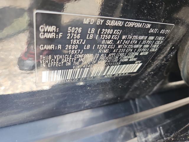 used 2021 Subaru Outback car, priced at $24,987