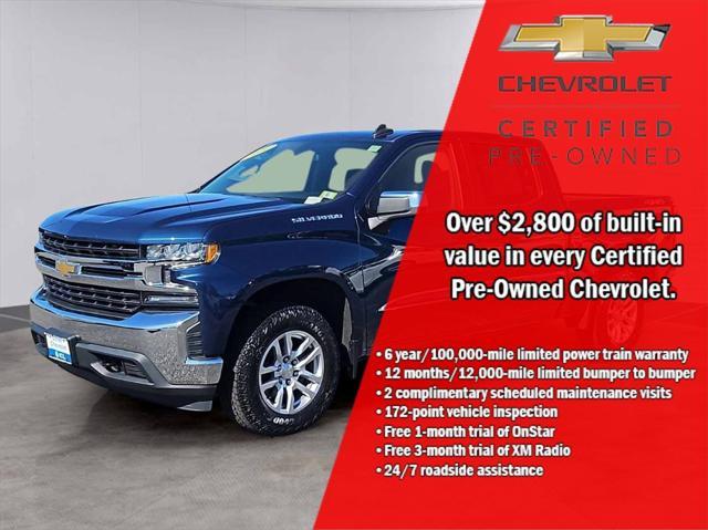 used 2021 Chevrolet Silverado 1500 car, priced at $34,487