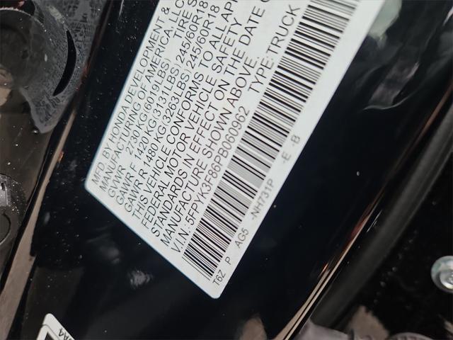 used 2023 Honda Ridgeline car, priced at $41,987