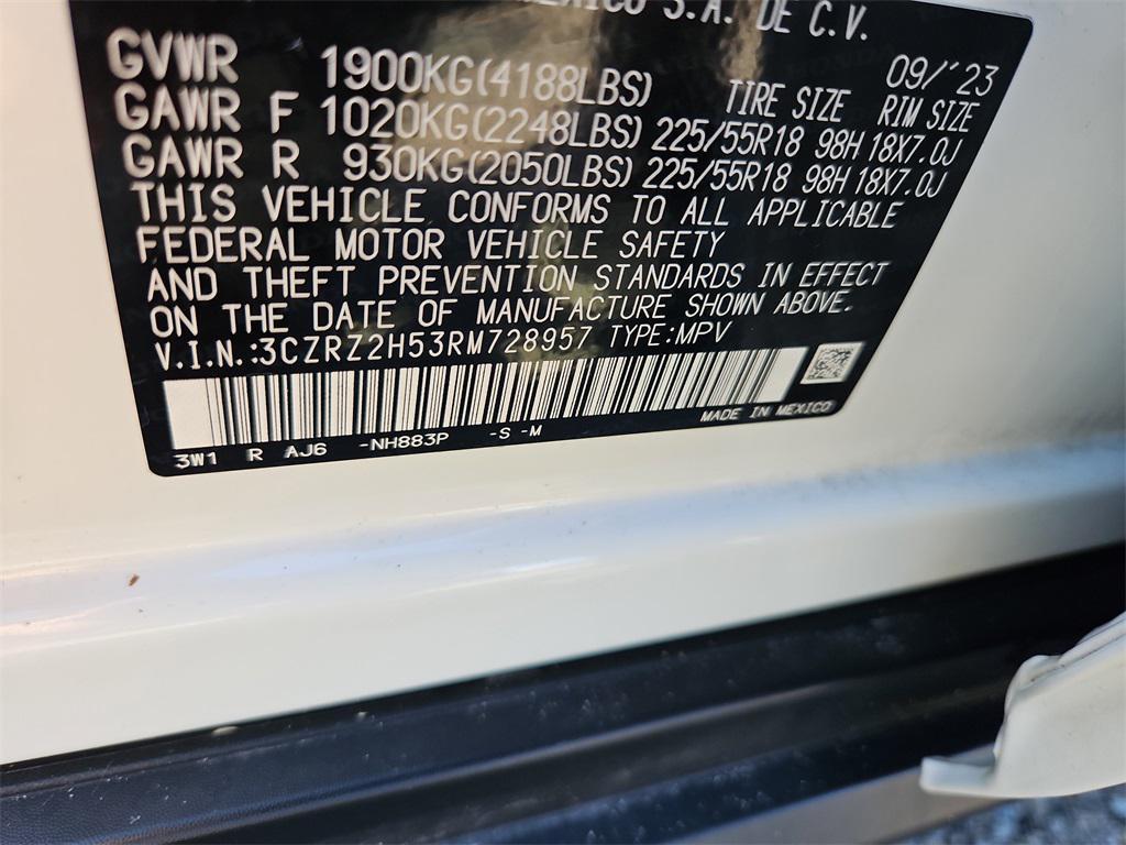 used 2024 Honda HR-V car, priced at $26,647