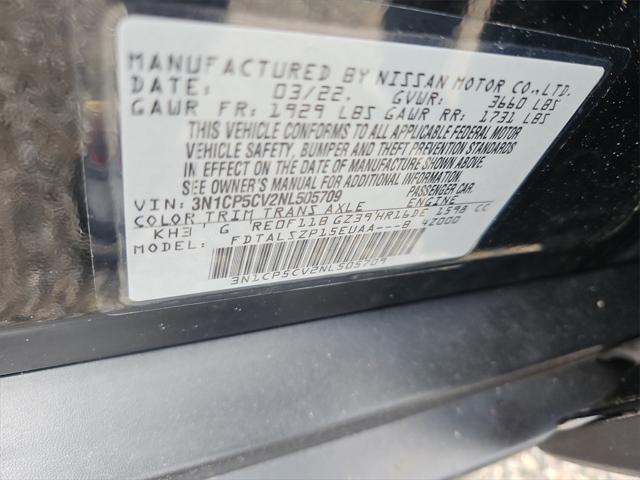 used 2022 Nissan Kicks car, priced at $16,987