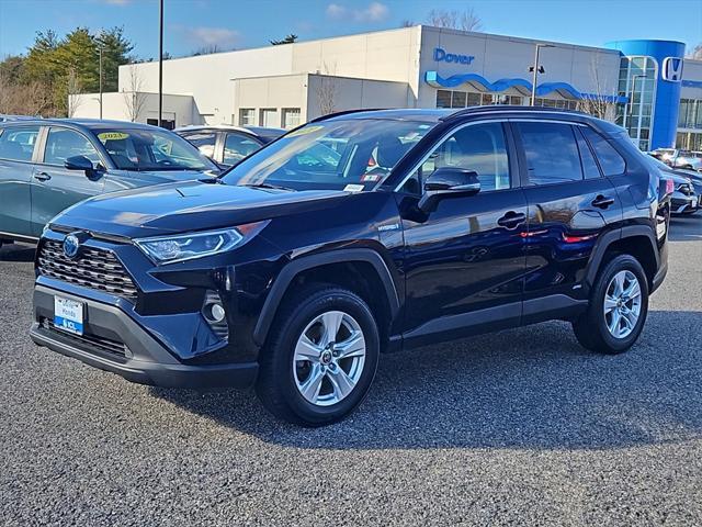 used 2021 Toyota RAV4 Hybrid car, priced at $28,687