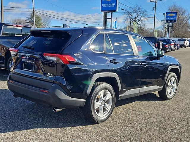 used 2021 Toyota RAV4 Hybrid car, priced at $28,687