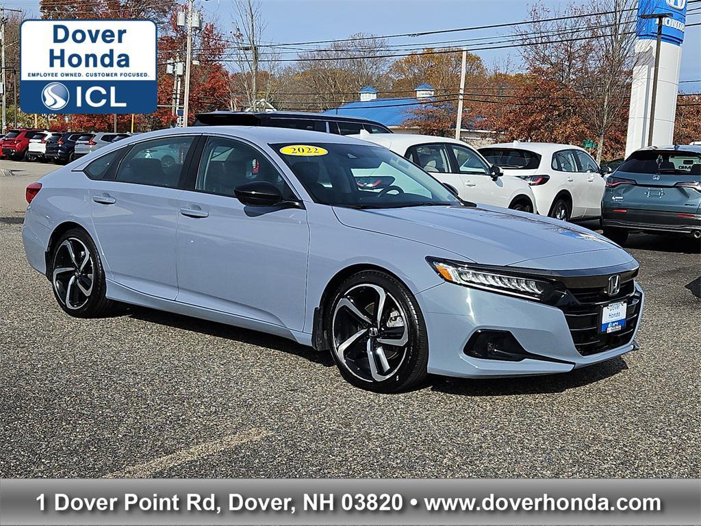used 2022 Honda Accord car, priced at $25,987