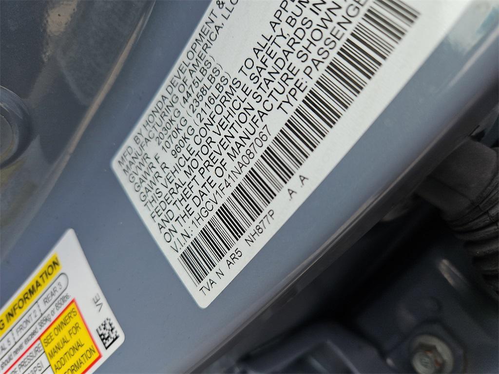 used 2022 Honda Accord car, priced at $25,987