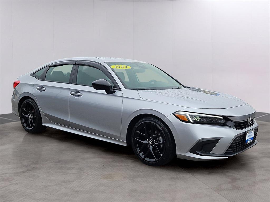 used 2024 Honda Civic car, priced at $25,487