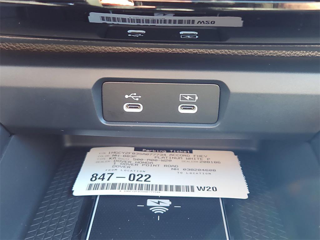 new 2025 Honda Accord Hybrid car, priced at $40,950