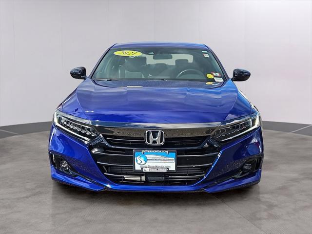 used 2021 Honda Accord car, priced at $25,487