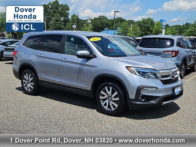 used 2021 Honda Pilot car, priced at $28,987