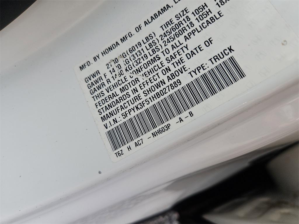 used 2017 Honda Ridgeline car, priced at $21,387