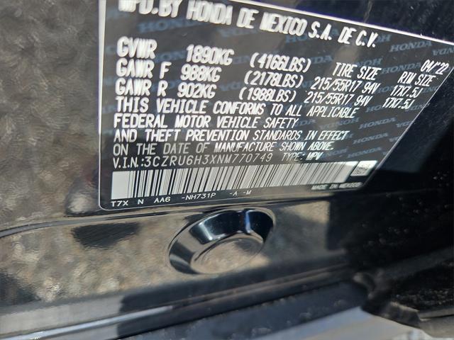 used 2022 Honda HR-V car, priced at $20,987