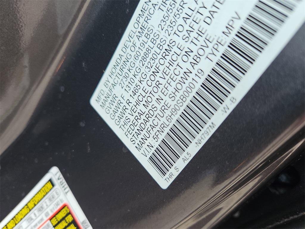used 2025 Honda Odyssey car, priced at $45,987