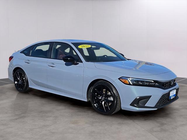 used 2022 Honda Civic Si car, priced at $27,987