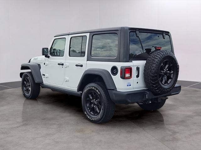 used 2021 Jeep Wrangler Unlimited car, priced at $31,987