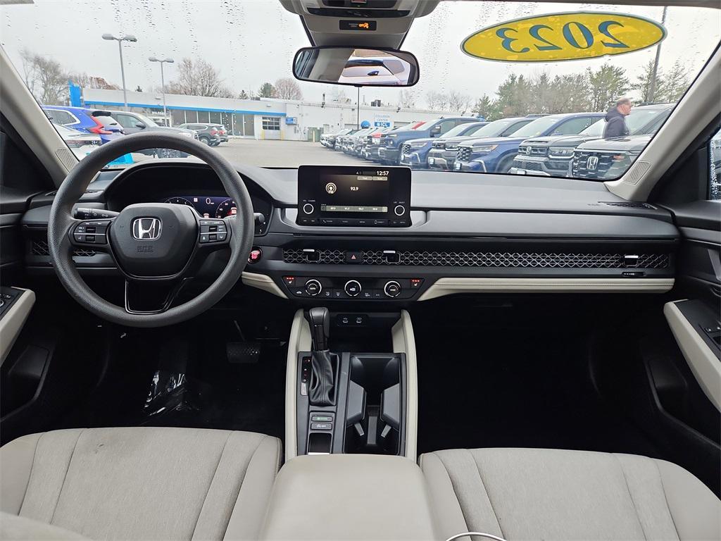 used 2023 Honda Accord car, priced at $25,687