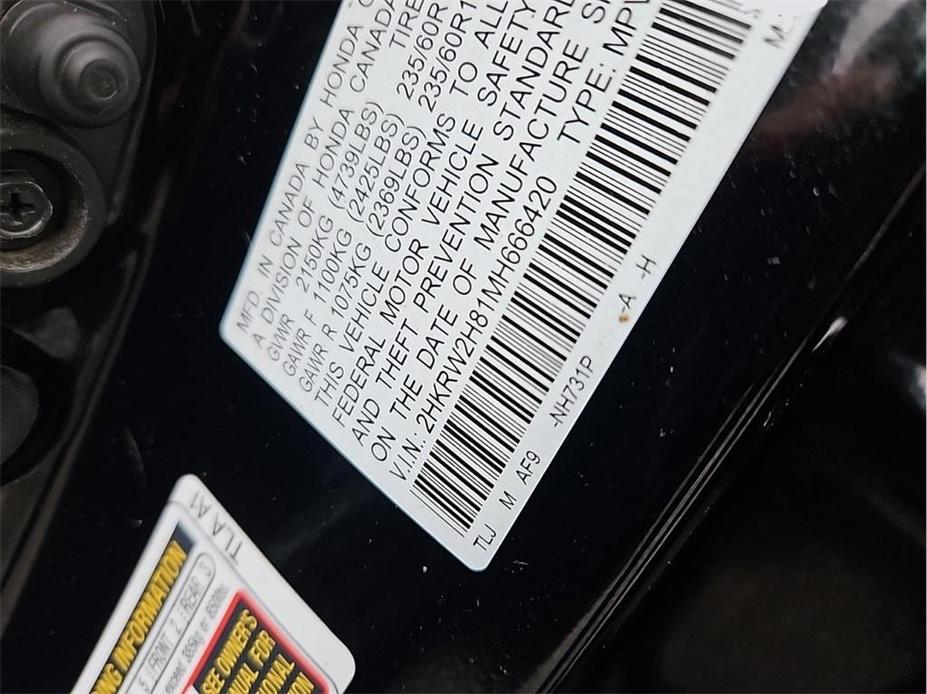 used 2021 Honda CR-V car, priced at $21,987