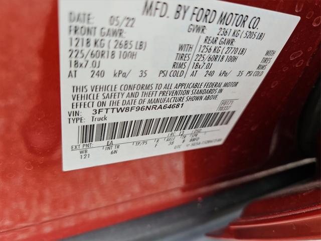 used 2022 Ford Maverick car, priced at $31,687