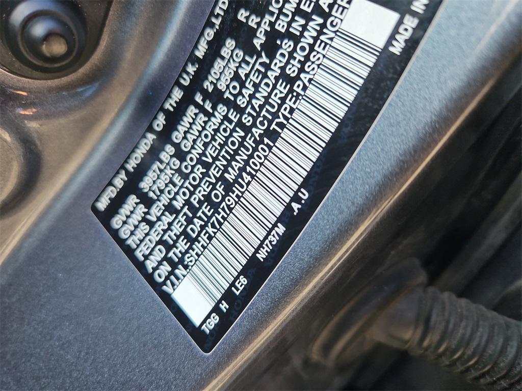 used 2017 Honda Civic car, priced at $16,987