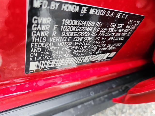 new 2026 Honda HR-V car, priced at $30,895