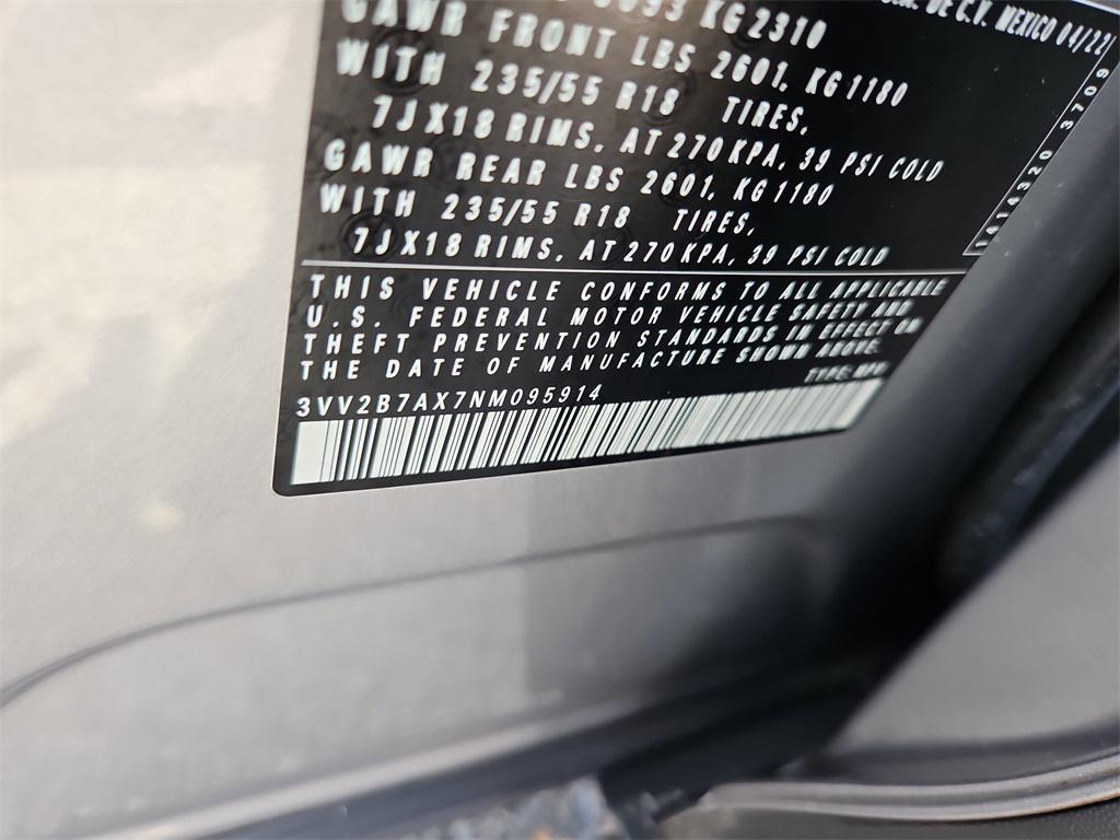 used 2022 Volkswagen Tiguan car, priced at $25,487