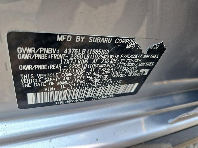 used 2021 Subaru Crosstrek car, priced at $21,387