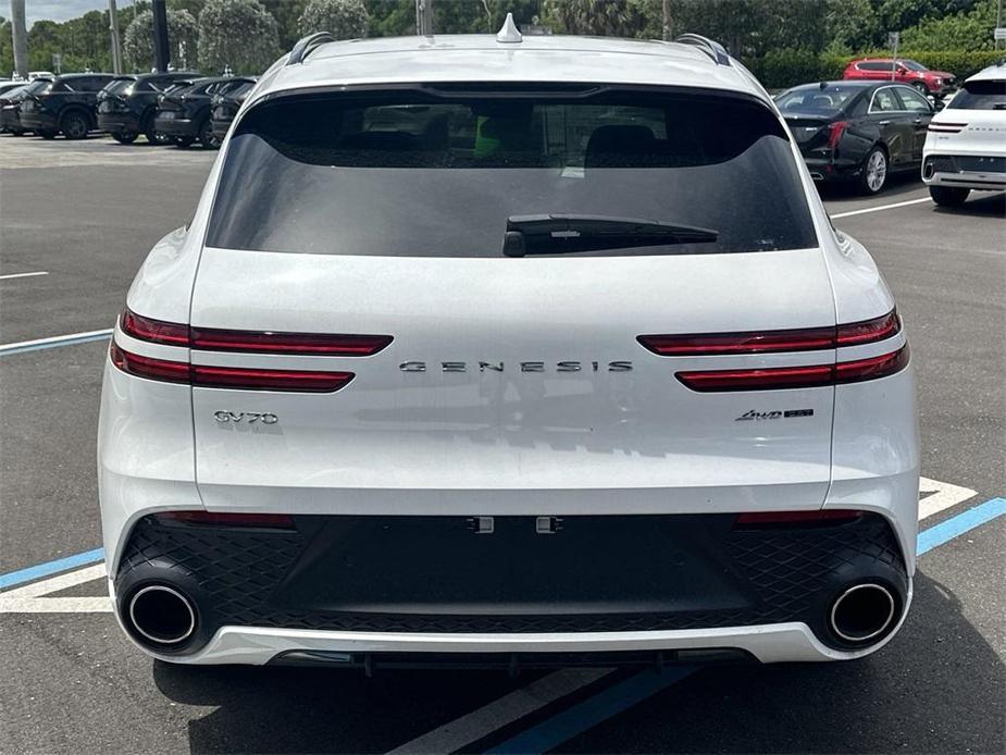 new 2024 Genesis GV70 car, priced at $64,745